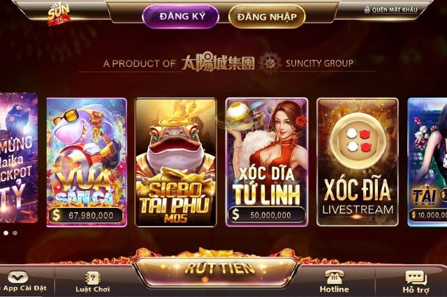 Kho game cực hot và hấp dẫn tại Sunwin