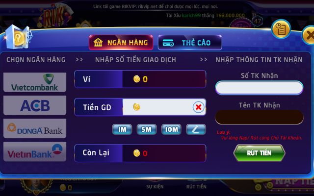 Rikvip – Cổng game đổi thưởng đại gia