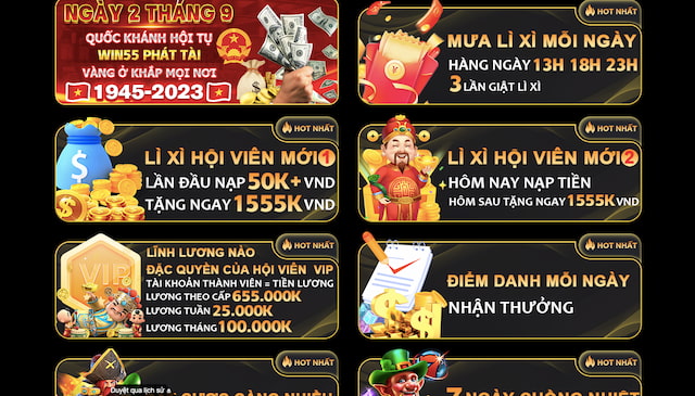 Khuyến mãi tại Win5503 hấp dẫn