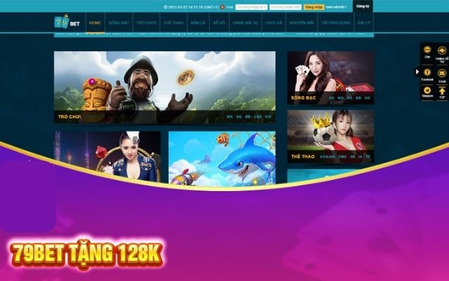 Ưu đãi 79 bet tặng 128k trải nghiệm khi đăng